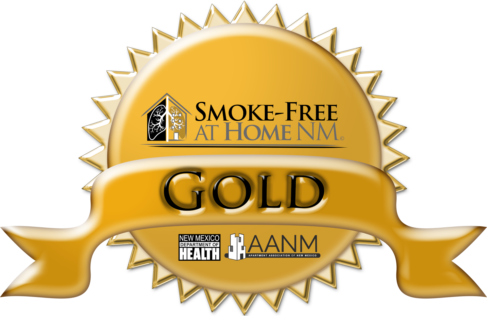 Gold: An Existing Property that does not allow any smoking, including electronic cigarettes, on any part of the property at any time.